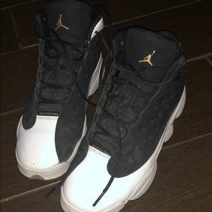 Black and white Jordan’s